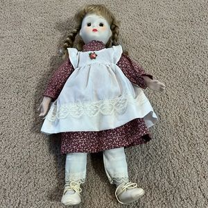 Vintage Porcilain doll made in Taiwan
